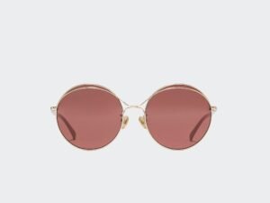 CAROL - Rounded Metal Sunglasses