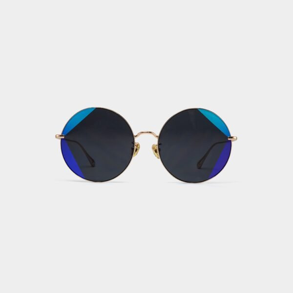 CHELSEA - Rounded Metal Sunglasses