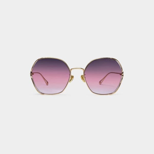 CAITLYN - Angular Metal Sunglasses