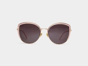 ASHLEY - Cat eyed Acetate & Metal Sunglasses